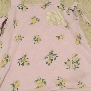 Cold shoulder shirt